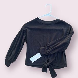 ✅Takara girls Cropped long Sleeved Knit Top